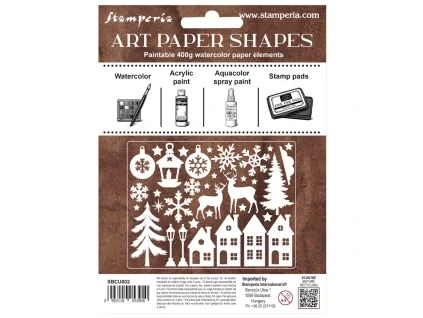 stamperia art paper shapes laser cut christmas sbc (2)