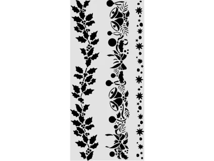 stamperia thick stencils 12x25cm christmas borders (1)