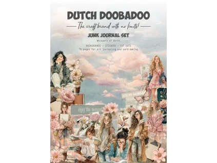 dutch doobadoo whispers of words junk journal set (1)