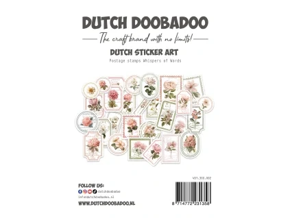 dutch doobadoo whispers of words dutch stickers ar