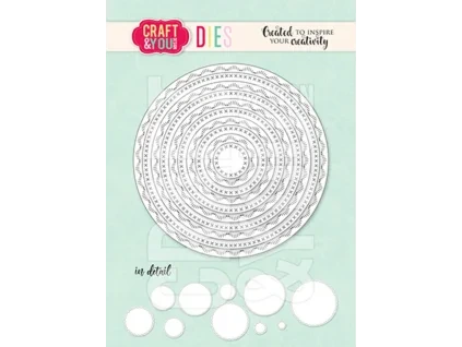 craft you design circles base decorative stiches d