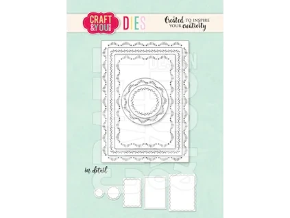 craft you design atc decorative stiches dies cw346