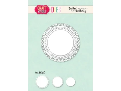 craft you design mini doily set dies cw329