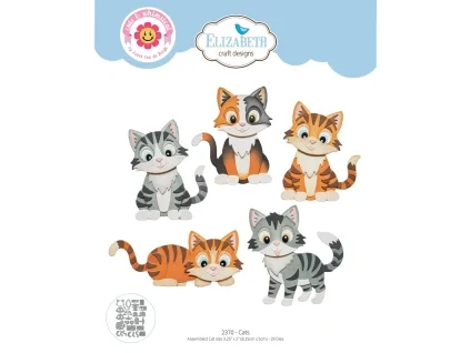 elizabeth craft designs meet the cats die cats by