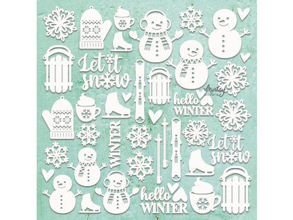 MT CHIP2 D59 Mintay Chippies Decor Winter Time