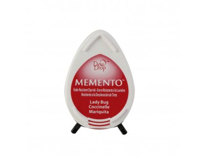Razítkovací polštářek Memento Ladybug červený