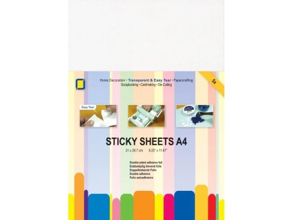 jeje produkt sticky sheets a4 5 sheets 33234