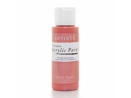 docrafts acrylic paint 2oz dusty rose doa 763217