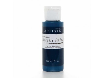 Akrylová barva ARTISTE - tmavě modrá