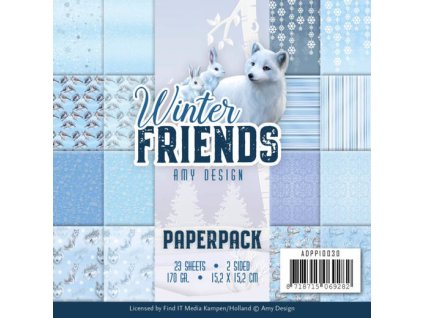 Sada papírů Winter Friends