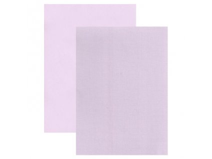 Barevný papír - perleťová texturovaná čtvrtka levandule