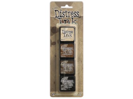 Sada razítkovacích polštářků distress mini ink č.3