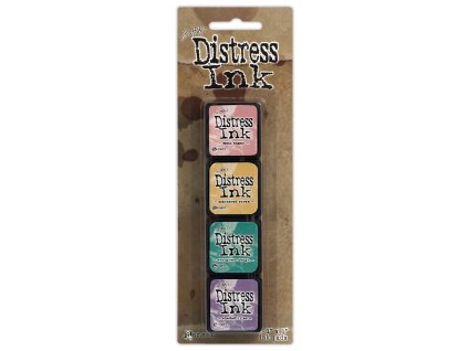 Sada razítkovacích polštářků distress mini ink č.4