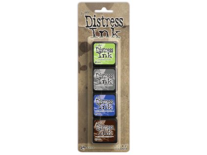 Sada razítkovacích polštářků distress mini ink č.14
