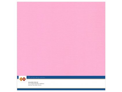 Barevný papír texturovaná čtvrtka růžová 30x30cm
