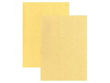 Barevný papír perleťová texturovaná čtvrtka žlutá