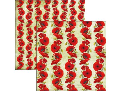 CBSS103 Poppies papír Ciao bella