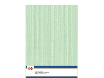 Barevný papír - texturovaná čtvrtka středně zelená