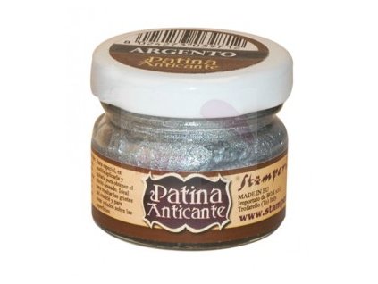 Patina Anticante Stamperia antická pasta stříbrná 20ml