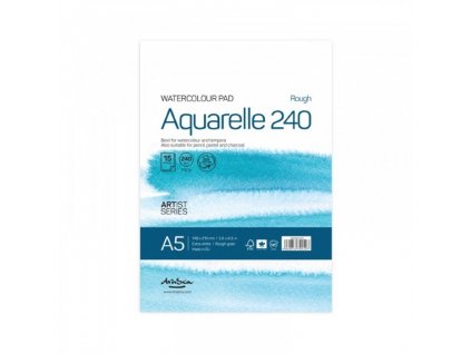 900900123 skicák aquarelových papírů extra bílý A5