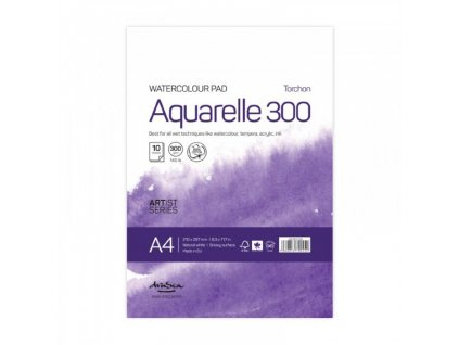 900900128 skicák aquarelových papírů přírodní bílý A4