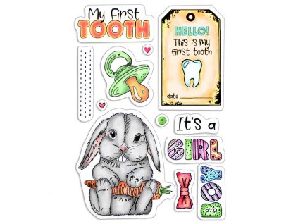 Ciao Bella Art razítka Můj první zoubek