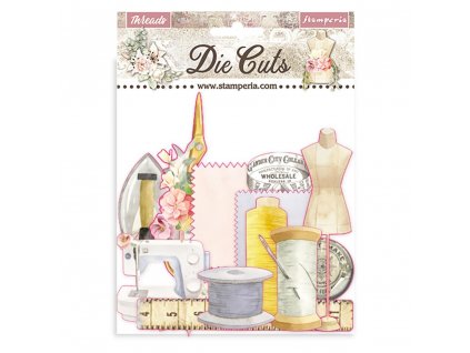 stamperia threads die cuts dfldc35