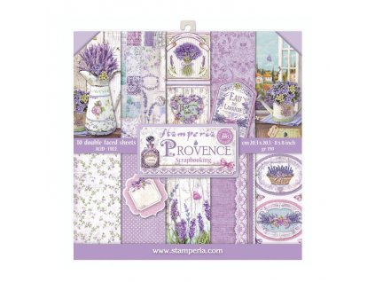 stamperia provence 8x8 inch paper pack sbbs10