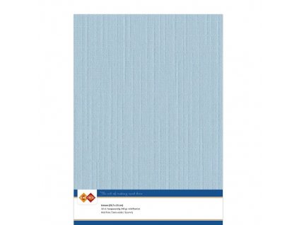 Barevný papír - texturovaná čtvrtka středně modrá