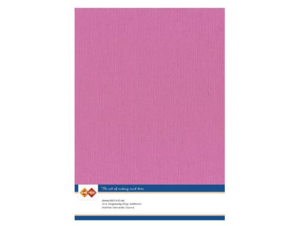 Barevný papír - texturovaná čtvrtka růžová