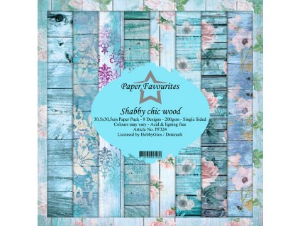 paper favourites shabby chic wood 12x12 inch paper
