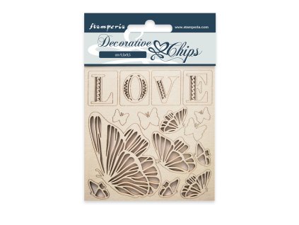 stamperia decorative chips love scb20