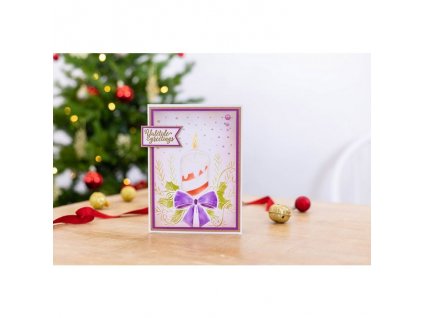 gemini festive candle 3d embossing folder stencil (5)