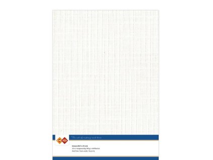 Barevný papír - texturovaná čtvrtka špinavě bílá