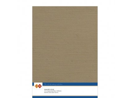 Barevný papír - texturovaná čtvrtka hnědá mokka