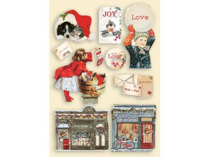stamperia colored wooden shapes a5 romantic christ