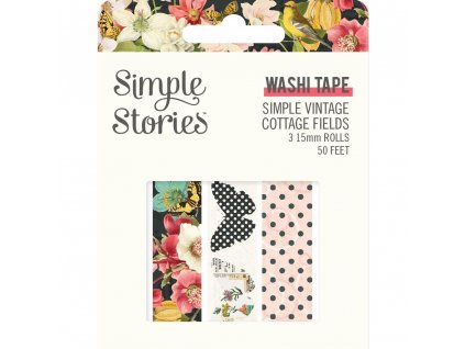 simple stories simple vintage cottage fields washi
