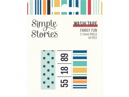 simple stories family fun washi tape 15622