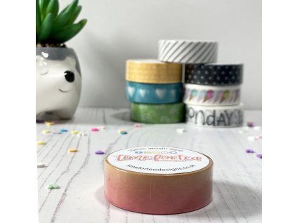 time for tea designs washi tape ombre sunset t4t 7