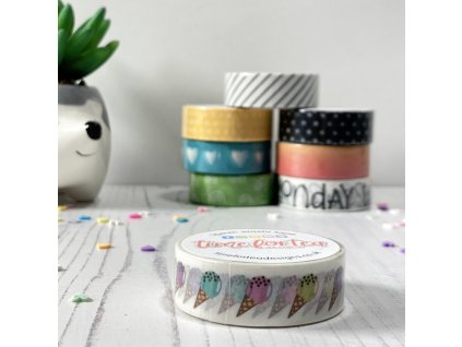 time for tea designs washi tape ice cream t4t 774