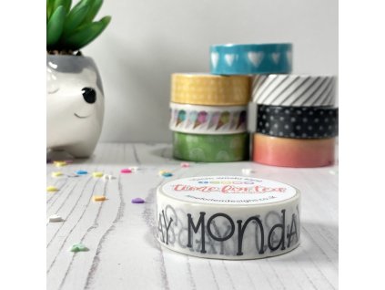 time for tea designs washi tape days of the week t