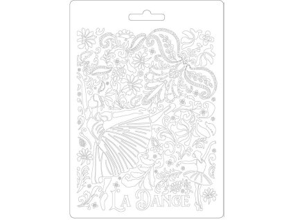 stamperia soft mould a5 passion dancer k3pta577