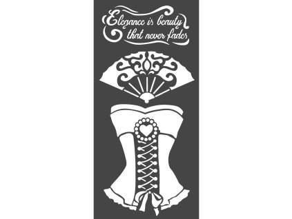 stamperia thick stencil 12x25cm corset kstdl39 dis (1)