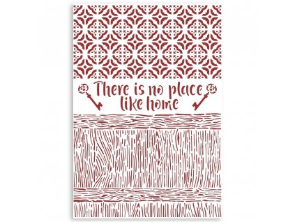 stamperia stencil a4 casa granada there is no plac