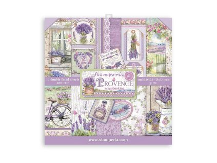 stamperia provence 12x12 inch paper pack sbbl105