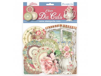 stamperia casa granada clear die cuts dfldcp22