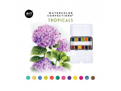 art philosophy watercolor confections tropicals 58