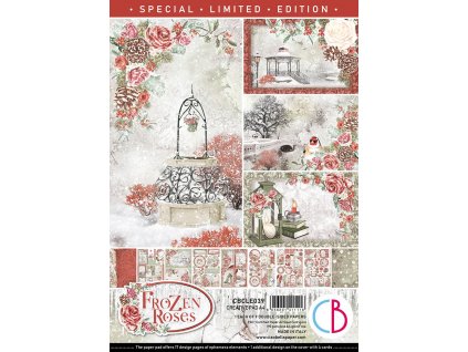 Sada oboustranných papírů Frozen Roses Limited Edition A4
