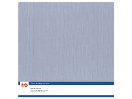 Barevný papír texturovaná čtvrtka stará modrá 30x30cm