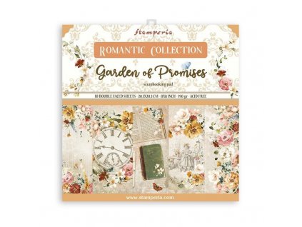 stamperia garden of promises 8x8 inch paper pack s